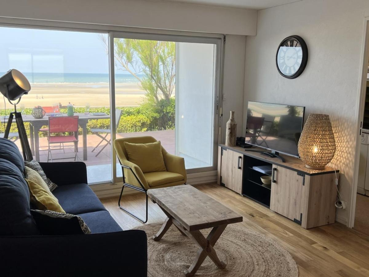 Appartement 2P, Rez-De-Jardin, Acces Plage, Animaux Ok, Parking, Internet Inclus - Fr-1-487-355 Cabourg Esterno foto